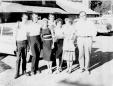 Jimmy Harris, Walter Harris, Jean Harris, Mickey Harris, Eula Shroyer (Tryner), Ann Harris and Authur Harris